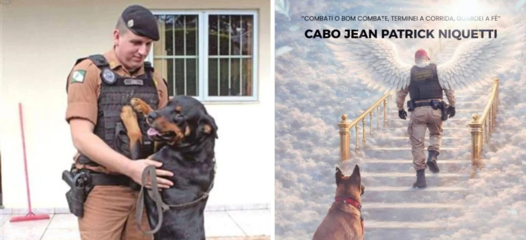 ‘Meu guerreiro, meu herói’: Corpo de cabo da PM que morreu na PR-323 é velado em Maringá Foto 1 Fotos de ‘Meu guerreiro, meu herói’: Corpo de cabo da PM que morreu na PR-323 é velado em Maringá