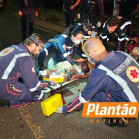 Moça é intubada após colisão frontal entre duas motos em Sarandi Foto 2 Fotos de Moça é intubada após colisão frontal entre duas motos em Sarandi