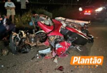 Fotos de Moça é intubada após colisão frontal entre duas motos em Sarandi