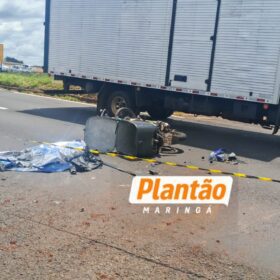 Motoboy de Maringá morre após grave acidente na BR-376 Foto 4 Fotos de Motoboy de Maringá morre após grave acidente na BR-376