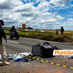 Motoboy de Maringá morre após grave acidente na BR-376 Foto 1 Fotos de Motoboy de Maringá morre após grave acidente na BR-376