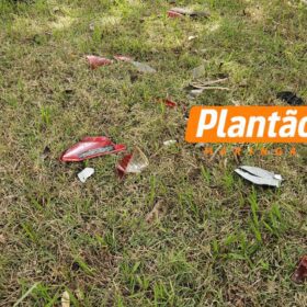 Fotos de Motociclista é Intubado e socorrido em estado gravíssimo após bater contra árvore em Maringá