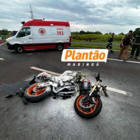 Motociclista é reanimado após grave acidente na BR-376 e transportado de helicóptero para hospital em Maringá Foto 2 Fotos de Motociclista é reanimado após grave acidente na BR-376 e transportado de helicóptero para hospital em Maringá