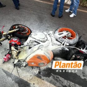 Motociclista é reanimado após grave acidente na BR-376 e transportado de helicóptero para hospital em Maringá Foto 3 Fotos de Motociclista é reanimado após grave acidente na BR-376 e transportado de helicóptero para hospital em Maringá
