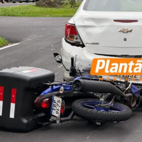 Motociclista sofre trauma no tórax após batida violenta na traseira de veículo em Maringá Foto 2 Fotos de Motociclista sofre trauma no tórax após batida violenta na traseira de veículo em Maringá