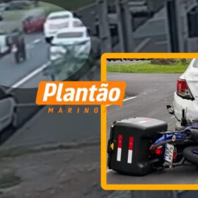Motociclista sofre trauma no tórax após batida violenta na traseira de veículo em Maringá Foto 1 Fotos de Motociclista sofre trauma no tórax após batida violenta na traseira de veículo em Maringá