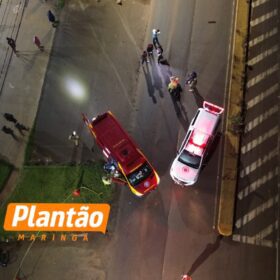 Fotos de Motociclista sofre três paradas cardíacas após grave acidente no Contorno Sul de Maringá