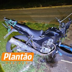 Fotos de Motociclista sofre três paradas cardíacas após grave acidente no Contorno Sul de Maringá