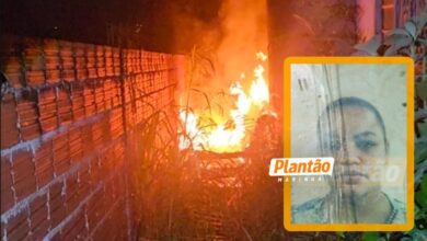 Fotos de Mulher é incendiada pelo marido em Sarandi e está em estado grave
