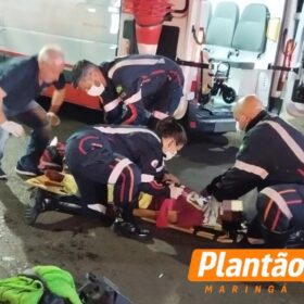 Fotos de Vídeo mostra mulher cadeirante sendo atropelada por carreta