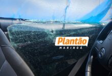 Fotos de Psicóloga é baleada após ter carro crivado de tiros em Maringá