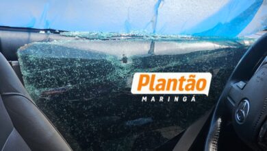 Fotos de Psicóloga é baleada após ter carro crivado de tiros em Maringá