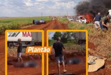 Fotos de Uma pessoa morre e quatro ficam feridas em acidente na BR 369