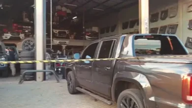 Fotos de Vídeo mostra empresário sendo executado com 18 tiros dentro de ferro-velho no PR