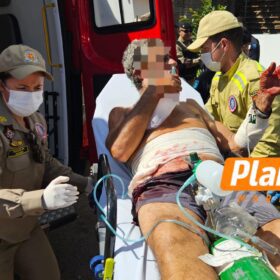 Fotos de Homem é esfaqueado abdômen após briga em Sarandi