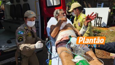 Fotos de Homem é esfaqueado abdômen após briga em Sarandi