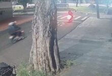 Fotos de Câmera flagra ação violenta de criminosos que vêm aterrorizando motociclistas na divisa de Maringá com Sarandi