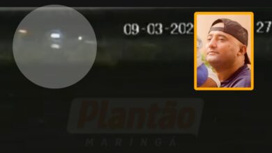 Fotos de Câmera registra momento em que empresário atropela capivara antes de morrer em capotamento em Maringá