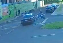 Fotos de Carro avança preferencial e deixa motociclista ferida em Maringá