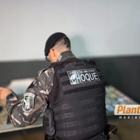 Choque realiza duas apreensões e prende suspeitos em Maringá Foto 7 Fotos de Choque realiza duas apreensões e prende suspeitos em Maringá