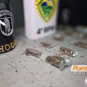 Choque realiza duas apreensões e prende suspeitos em Maringá Foto 8 Fotos de Choque realiza duas apreensões e prende suspeitos em Maringá