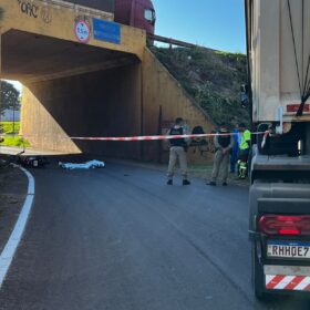Fotos de Ciclista morre após acidente com motocicleta na entrada de Marialva