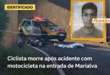Fotos de Ciclista morre após acidente com motocicleta na entrada de Marialva