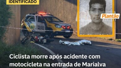 Fotos de Ciclista morre após acidente com motocicleta na entrada de Marialva