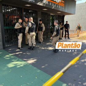 Fotos de Cliente e barbeiro são mortos a tiros dentro de barbearia em Maringá
