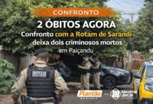 Fotos de Confronto com a Rotam de Sarandi deixa dois criminosos mortos em Paiçandu