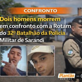 Dois homens morrem em confronto com a Rotam do 32º Batalhão da Polícia Militar de Sarandi Foto 1 Fotos de Dois homens morrem em confronto com a Rotam do 32º Batalhão da Polícia Militar de Sarandi