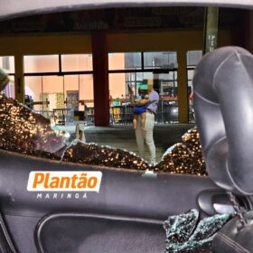 Fotos de Emboscada em frente a pizzaria: criminosos atiram várias vezes contra dois homens em Maringá