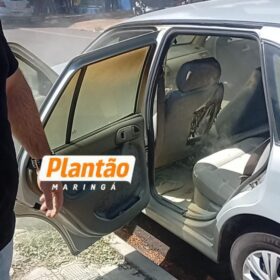 Ex com medidas protetivas tem carro incendiado em Maringá; médico é principal suspeito Foto 2 Fotos de Ex com medidas protetivas tem carro incendiado em Maringá; médico é principal suspeito