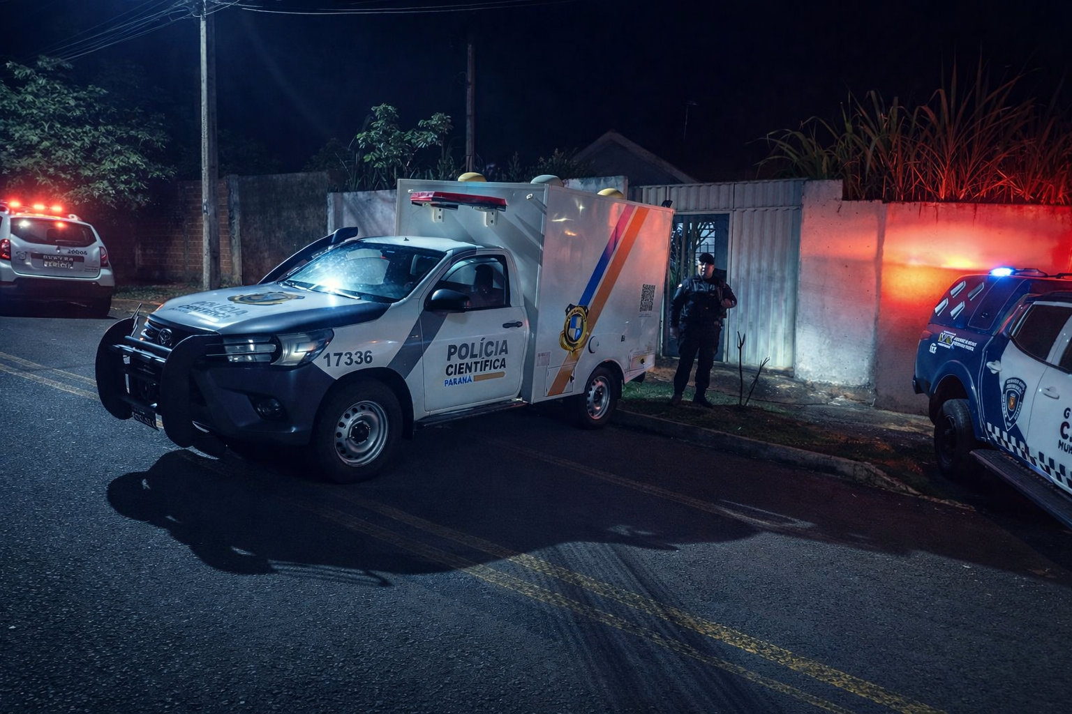Fotos de Homem com mandado por estupro de vulnerável é encontrado morto dentro de casa em Maringá