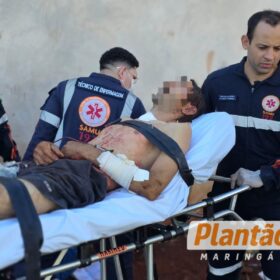 Fotos de Homem de 34 anos é esfaqueado durante briga em terreno baldio em Maringá