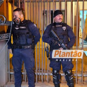 Fotos de Homem é baleado após ameaçar atear fogo na esposa, nos filhos e atacar equipe da Guarda Civil Municipal em Sarandi