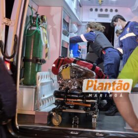 Fotos de Homem é baleado após ameaçar atear fogo na esposa, nos filhos e atacar equipe da Guarda Civil Municipal em Sarandi