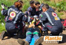 Fotos de Homem é brutalmente espancado em Sarandi e fica em estado grave