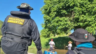 Fotos de IAT apreende 222 quilos de peixe e aplica R$ 169,2 mil em multas durante a Piracema