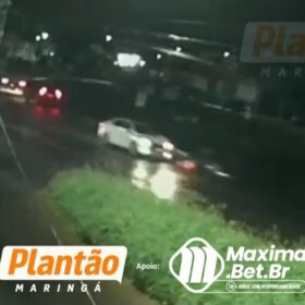Fotos de Imagens mostram grave acidente no Contorno Sul de Maringá 