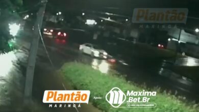 Fotos de Imagens mostram grave acidente no Contorno Sul de Maringá 