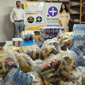 Fotos de Iniciativa “Fechados com a Bless” arrecada mais de 1 tonelada de alimentos e beneficia famílias em Maringá