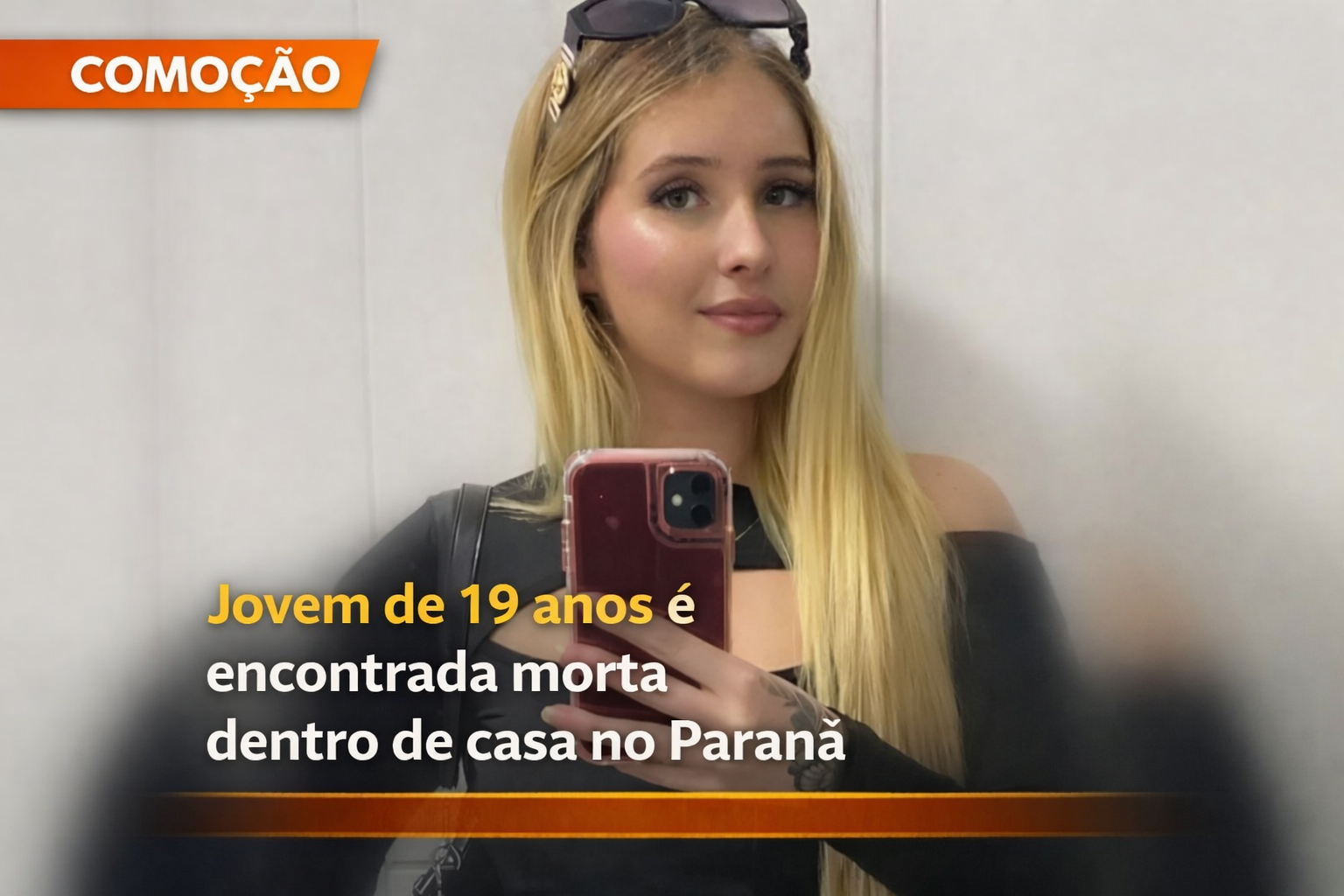 Fotos de Jovem de 19 anos é encontrada morta dentro de casa no Paraná