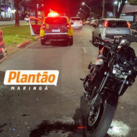 Motociclista é lançado por cima de carro após batida em Maringá; imagem impressionante flagra o impacto Foto 3 Fotos de Motociclista é lançado por cima de carro após batida em Maringá; imagem impressionante flagra o impacto