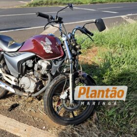 Fotos de Motociclista morre após bater na traseira de carreta na BR-376 entre Mandaguaçu e Maringá