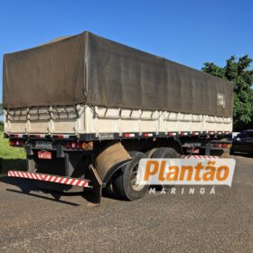 Fotos de Motociclista morre após bater na traseira de carreta na BR-376 entre Mandaguaçu e Maringá