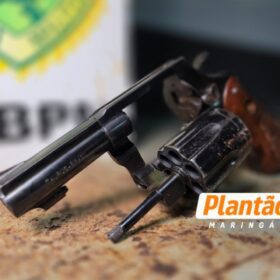 Fotos de Policial penal reage a ataque, troca tiros com criminosos e um suspeito acaba preso em Maringá