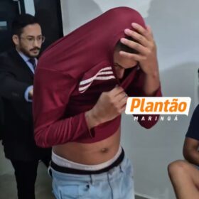 Fotos de Suspeito de duplo homicídio em barbearia se apresenta à polícia e confessa crime em Maringá
