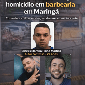 Carro usado em duplo homicídio em barbearia é encontrado escondido em obra de Maringá; veja Foto 3 Fotos de Carro usado em duplo homicídio em barbearia é encontrado escondido em obra de Maringá; veja