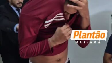 Fotos de Suspeito de duplo homicídio em barbearia se apresenta à polícia e confessa crime em Maringá